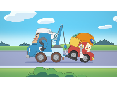 のりものまん モービルランドのカークン 第13話 おやっさんはすごい！