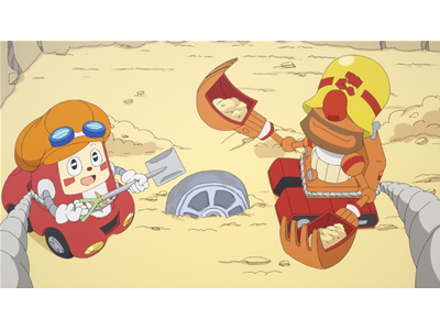 のりものまん モービルランドのカークン 第28話 宝探しだブオンブオン！