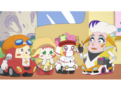のりものまん モービルランドのカークン 第30話 おしゃれしてみよう！