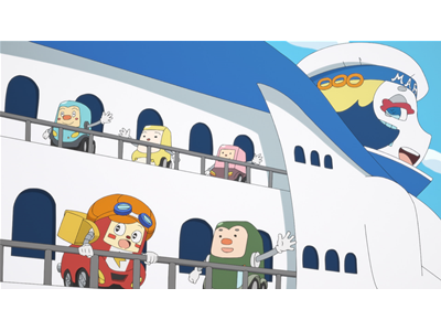 のりものまん モービルランドのカークン 第34話 カーフェリーで海の旅