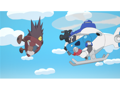 のりものまん モービルランドのカークン 第36話 空飛ぶのりもの