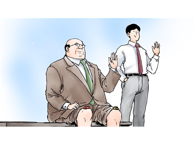 サラリーマン山崎シゲル 第5話 膝、味噌、ちくわ他